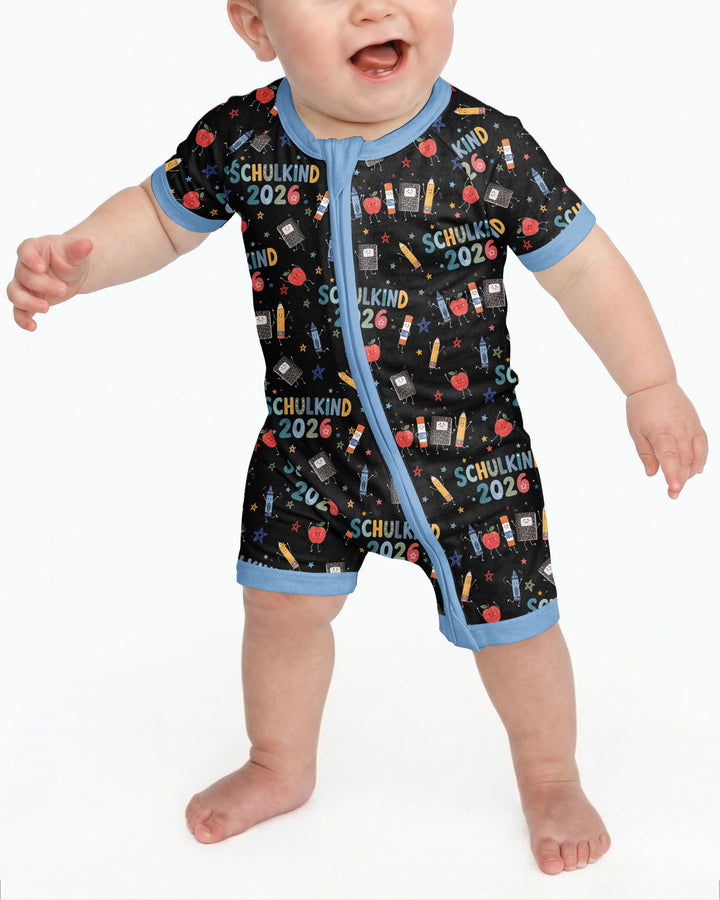 First Day Fun 2026 Bamboo Shorty Zippy