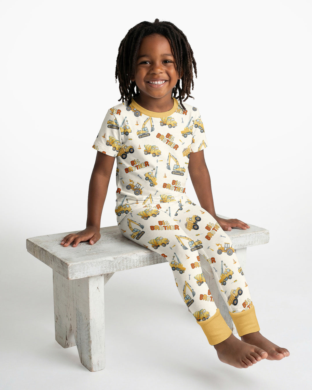 CUSTOM Template Bamboo Two Piece Short Sleeve Pyjamas Set