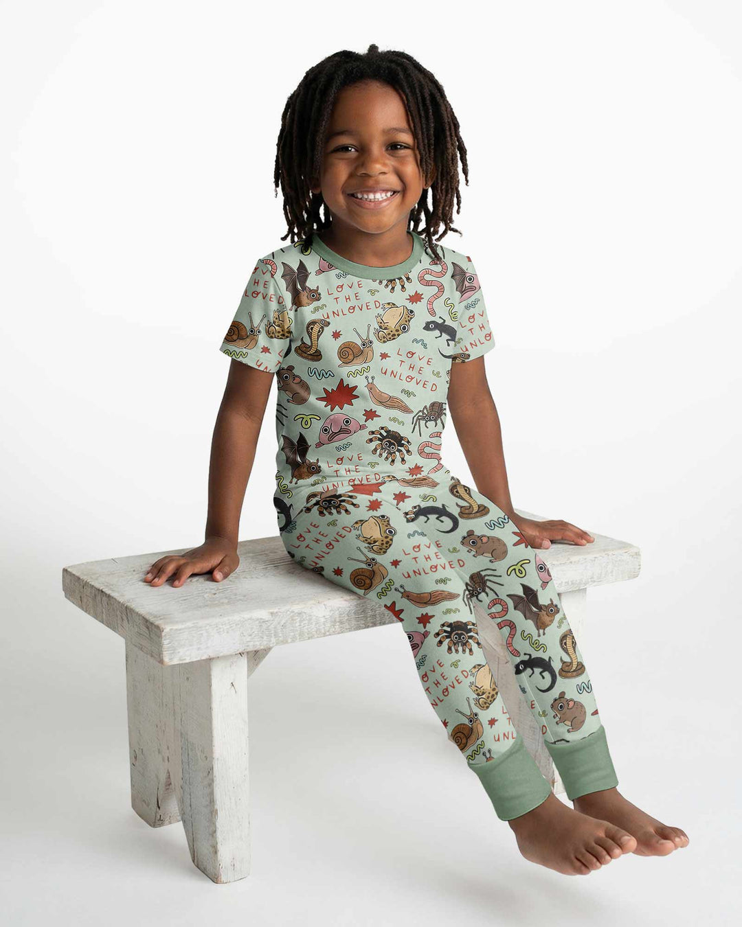 Love the Unloved Bamboo Two Piece Short Sleeve Pajama Set