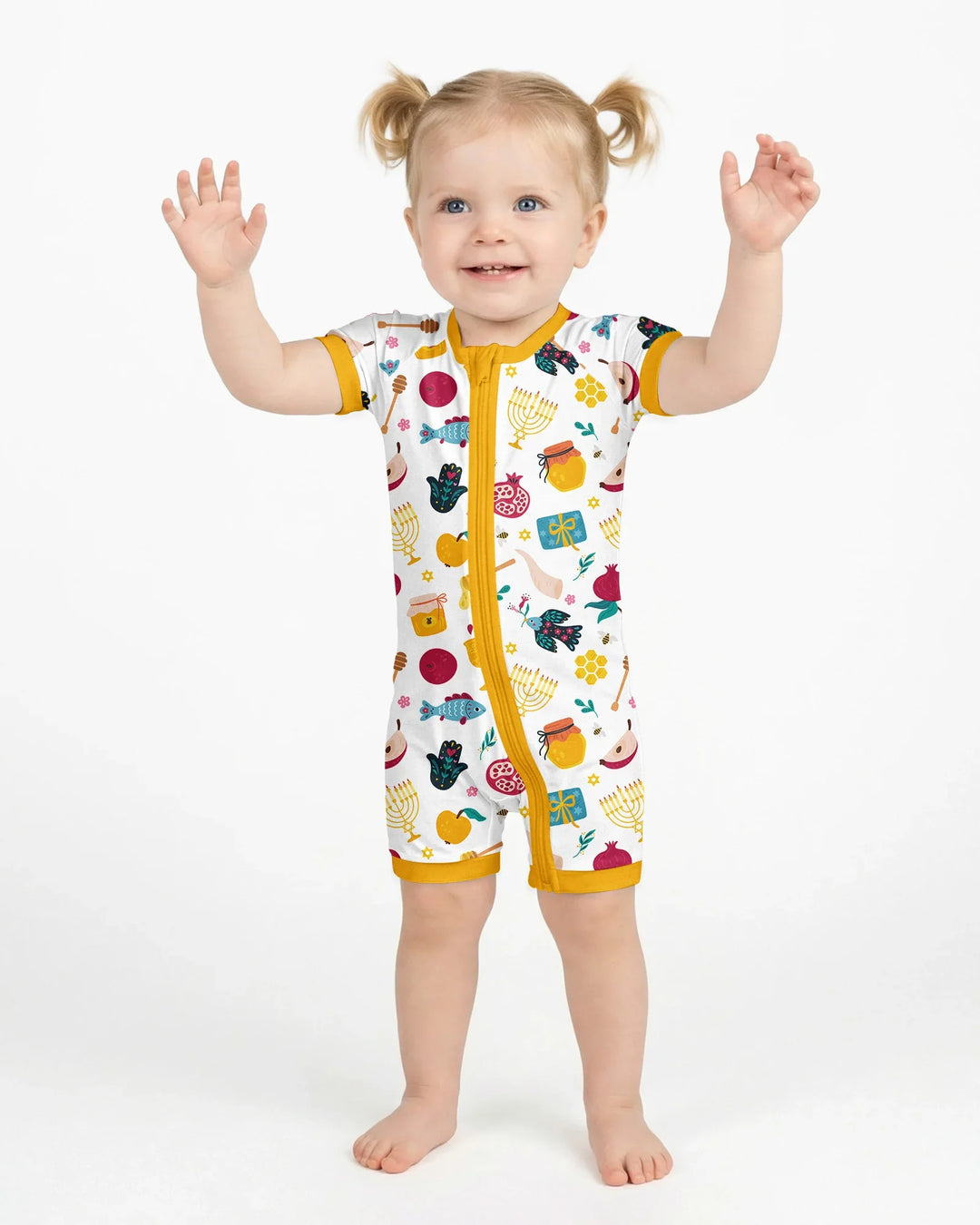 Shanah Tovah Party Bamboo Shorty Zippy