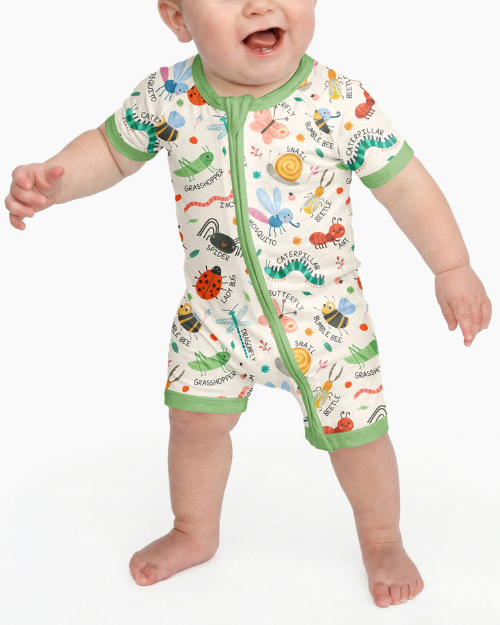 Bug Field Guide Bamboo Shorty Zippy