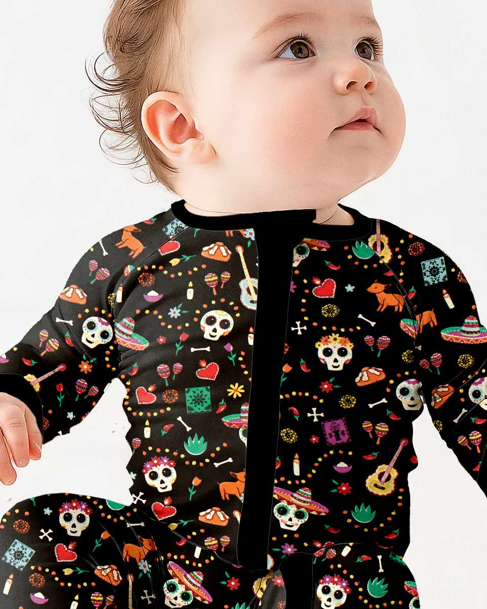 Day of the Dead Bamboo Convertible Zippy