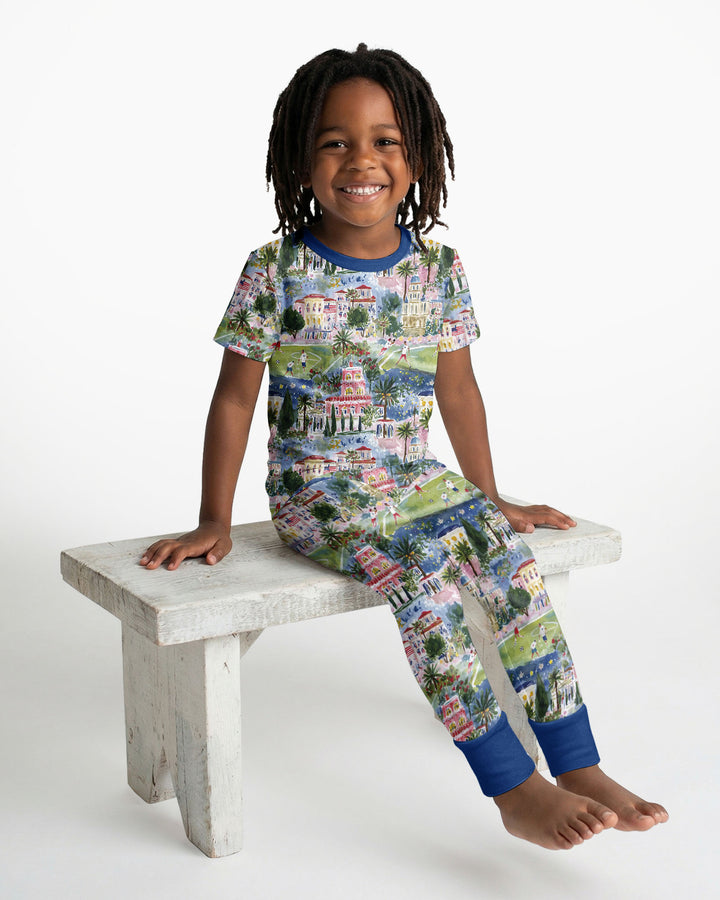Soccer Tour 2026 Bamboo Two Piece Short Sleeve Pajama Set