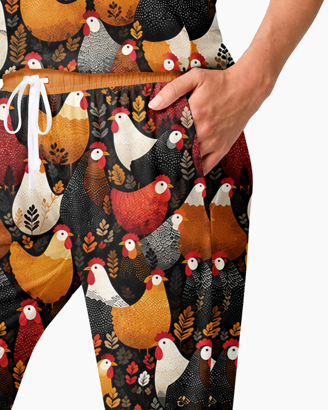 Chicken Coop Bamboo Women Pajama Set