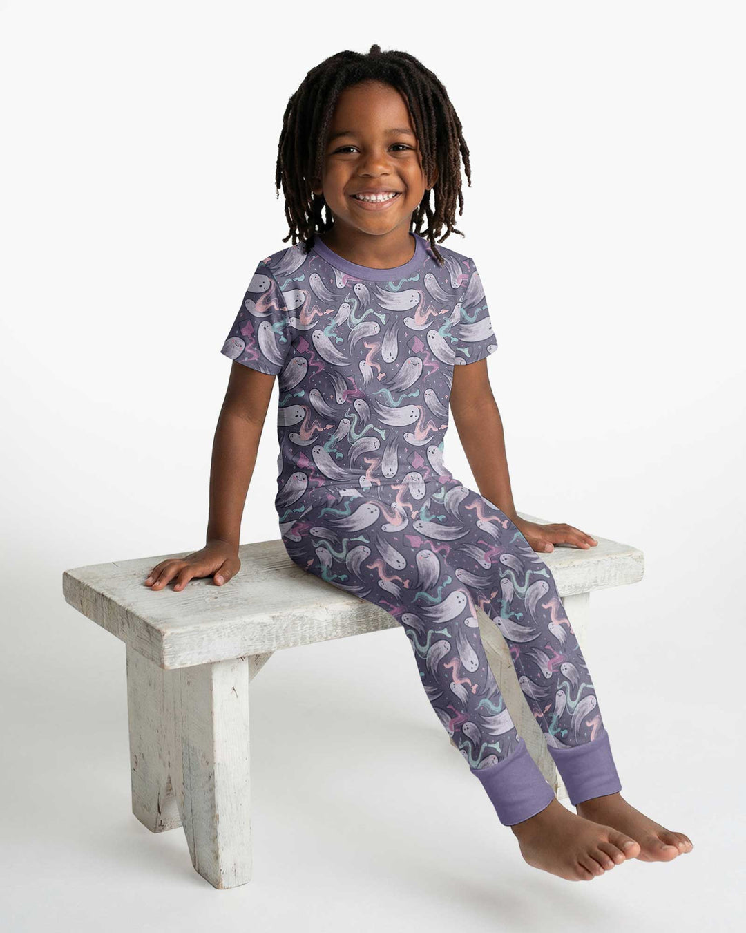 Whimsical Spirits Bamboo Two Piece Short Sleeve Pajama Set