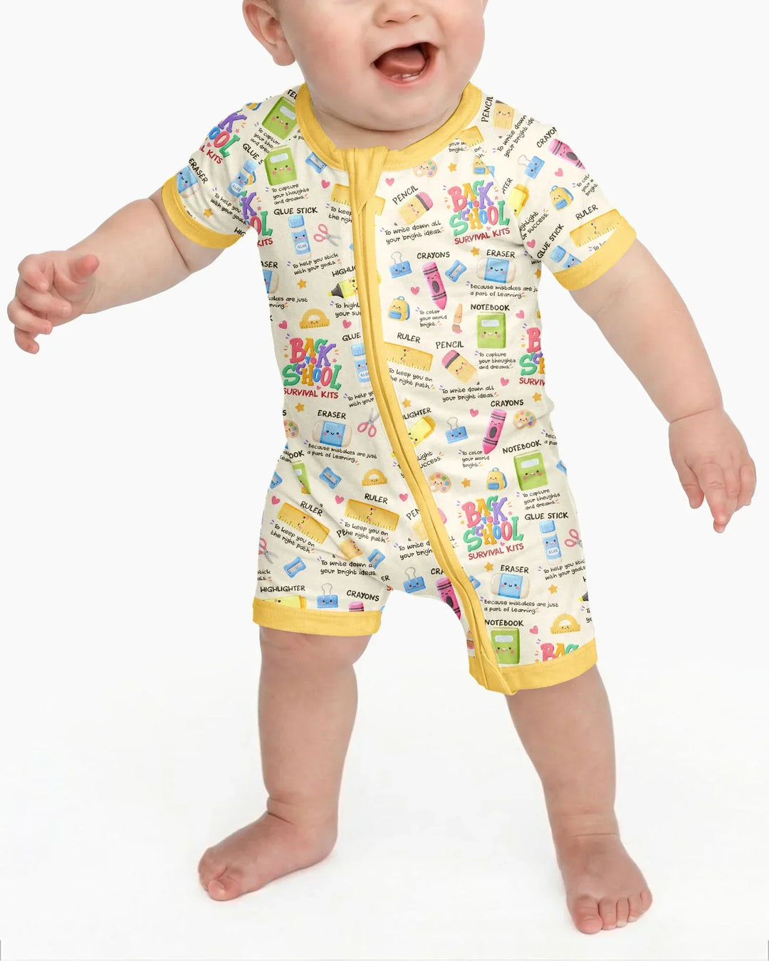 Back To School Survival Kit Bamboo Shorty Zippy