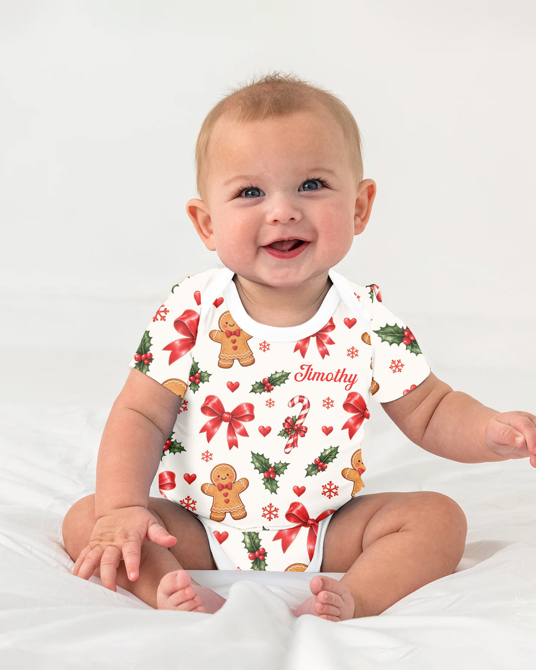 Gingerbread Cuddles Bamboo Bodysuit