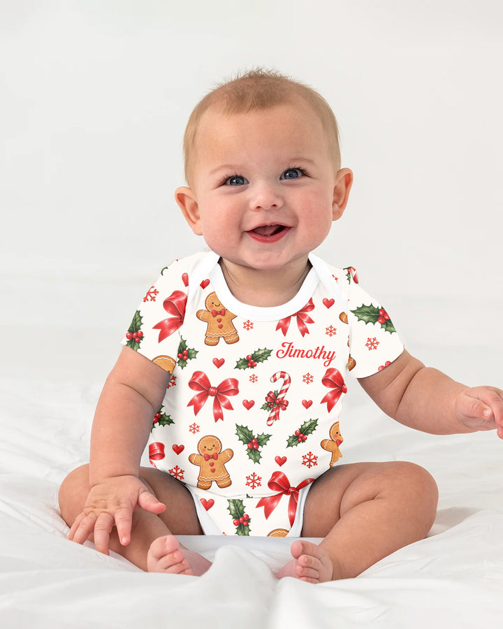 Gingerbread Cuddles Bamboo Bodysuit