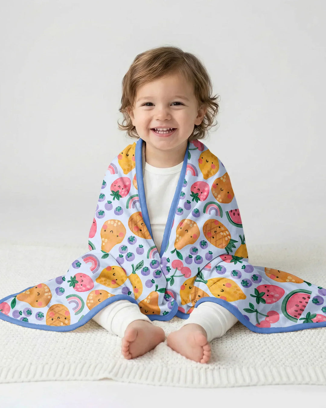 Fruitie Cuties Family Matching Bamboo Blanket
