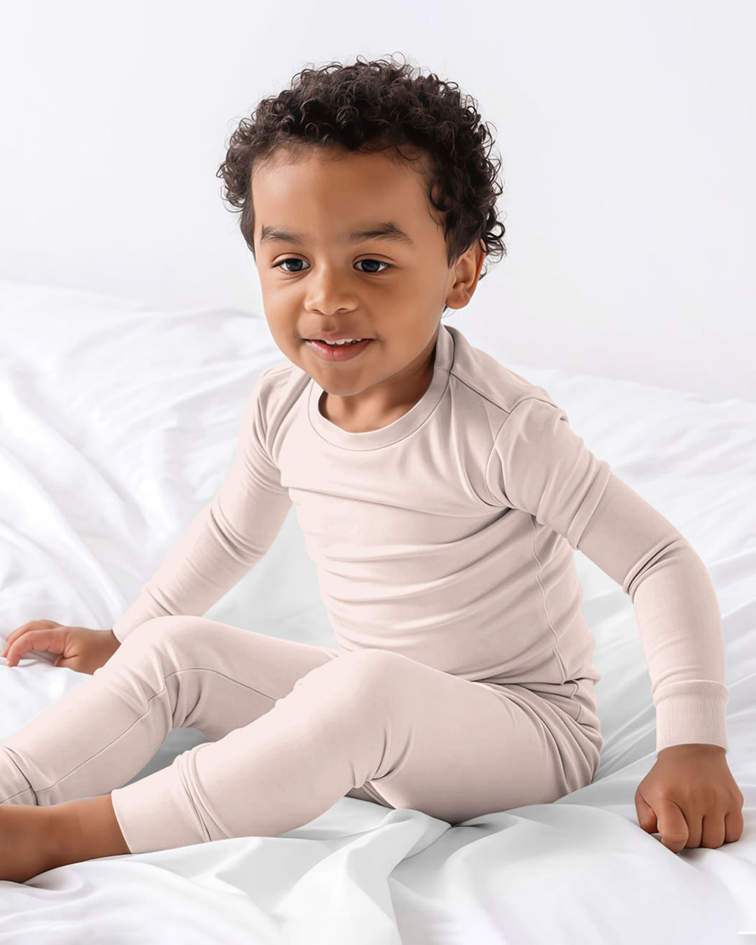 Blush Bamboo Two Piece Pajama Set