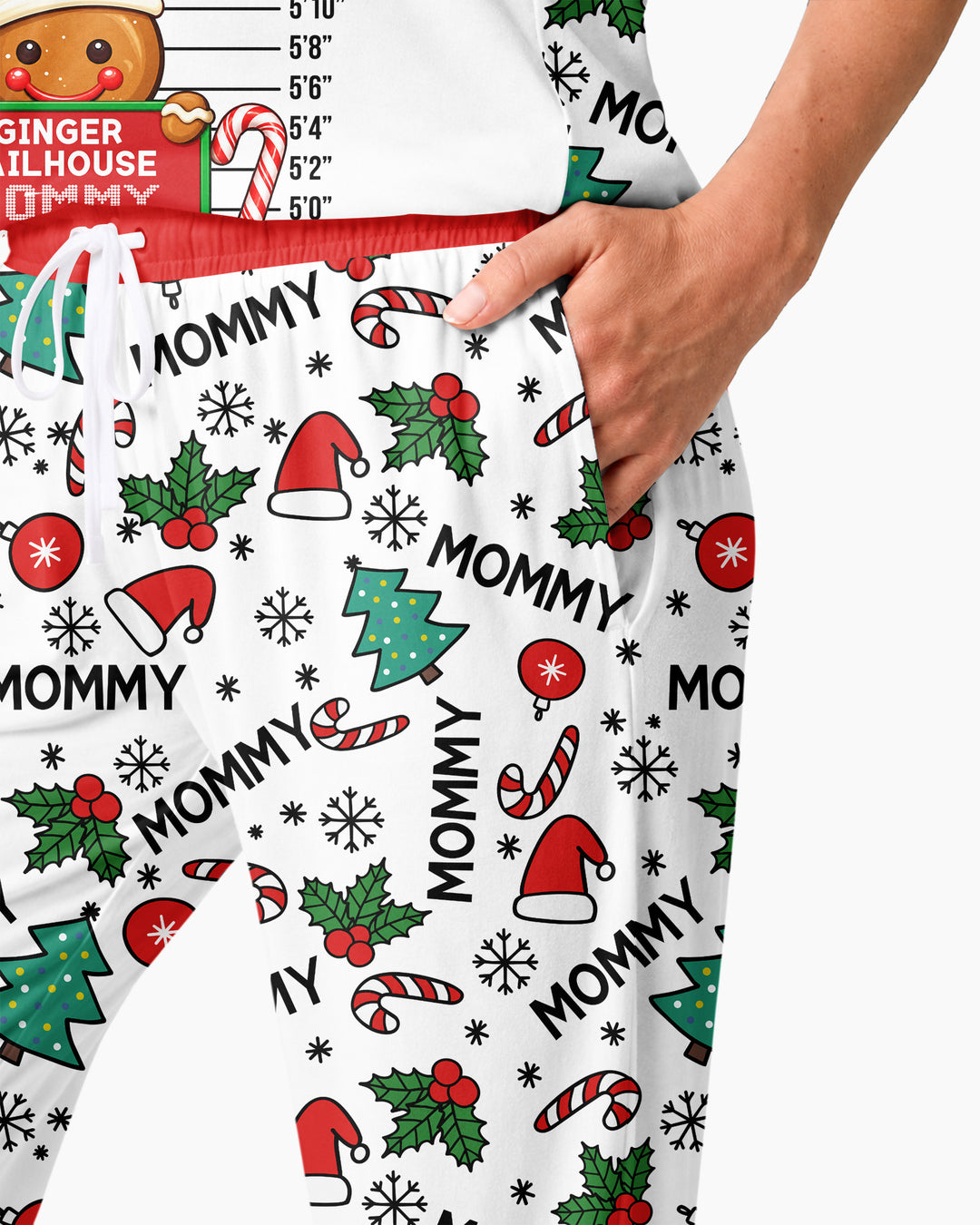 Funny Christmas Family Matching Bamboo Women Pajama Set