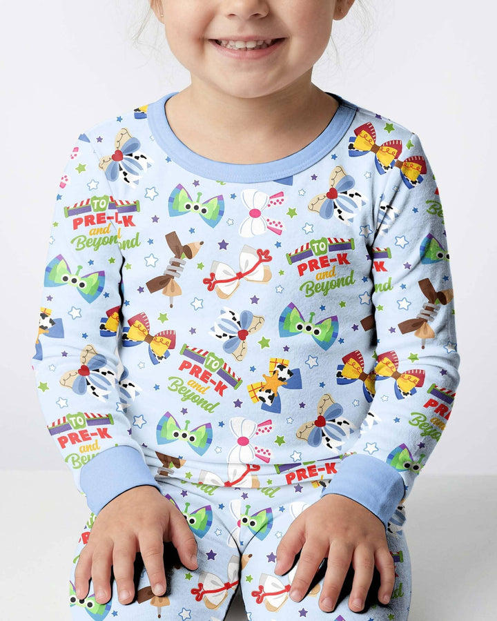Ready for Pre-K Bamboo Two Piece Long Sleeve Pajama Set