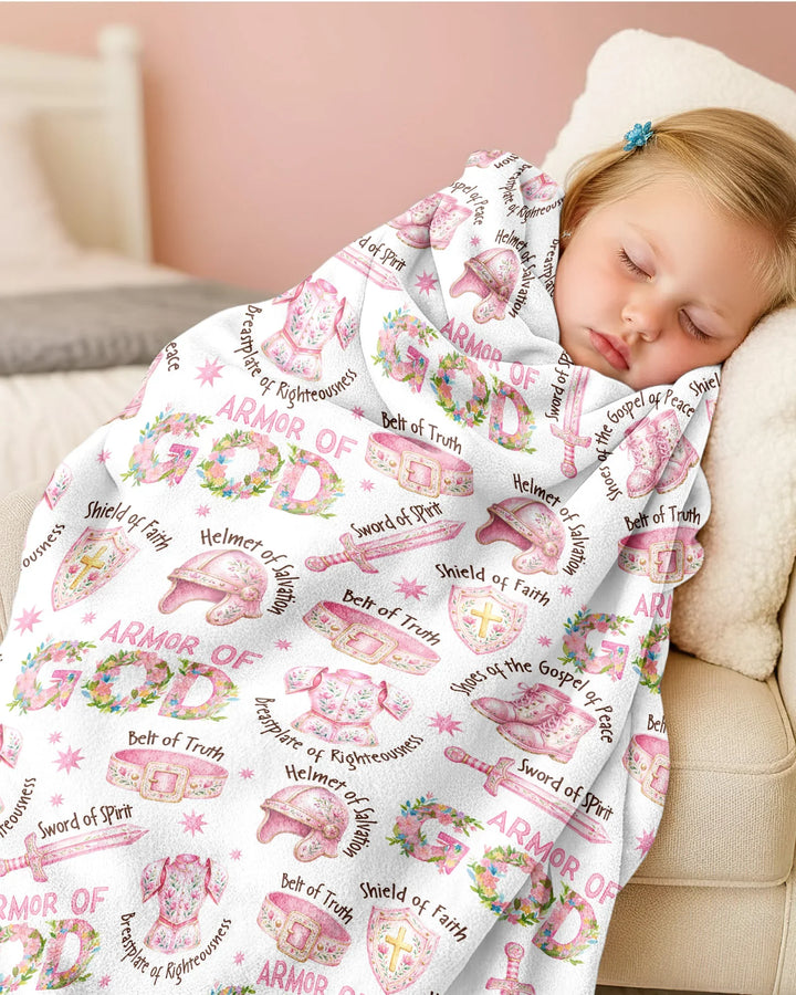 Put On The Full Armor Of God Bamboo Blanket