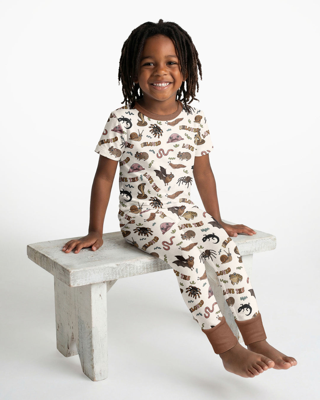Love The Unloved Bamboo Two Piece Short Sleeve Pajama Set