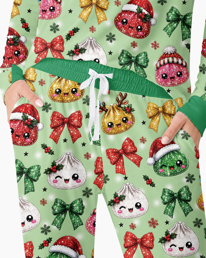 You're A Christmas Dumpling Bamboo Women Pajama Set