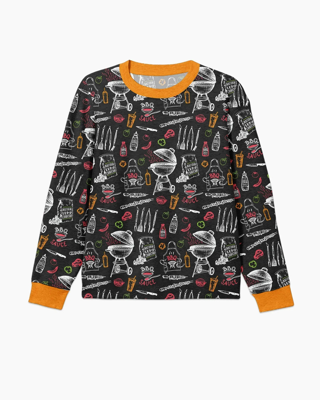 Backyard BBQ Party Family Matching Bamboo Men's Pajama Set