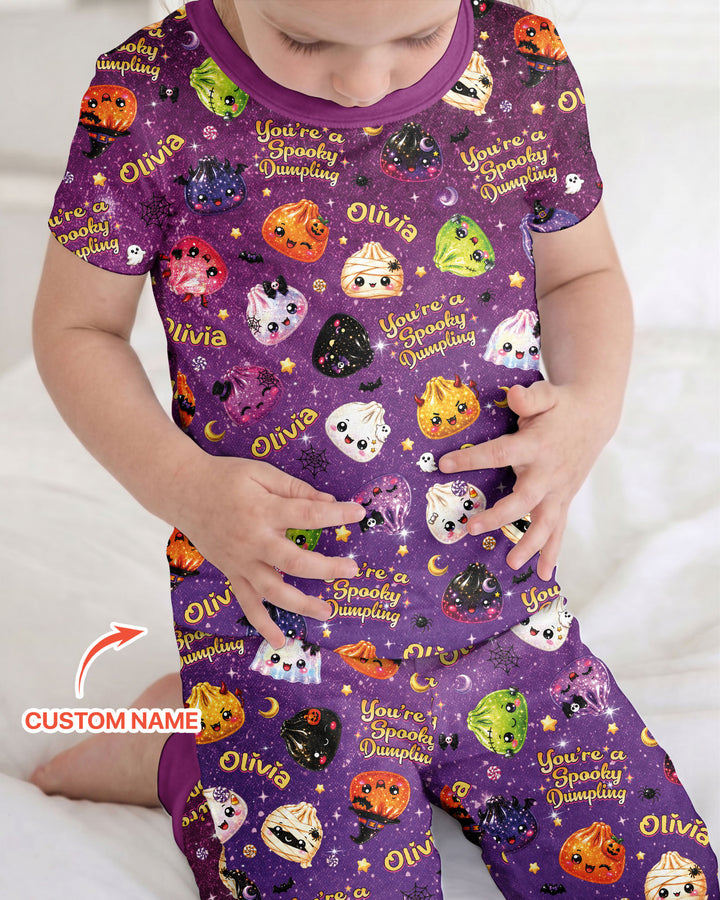 CUSTOM Template Bamboo Two Piece Short Sleeve Pyjamas Set