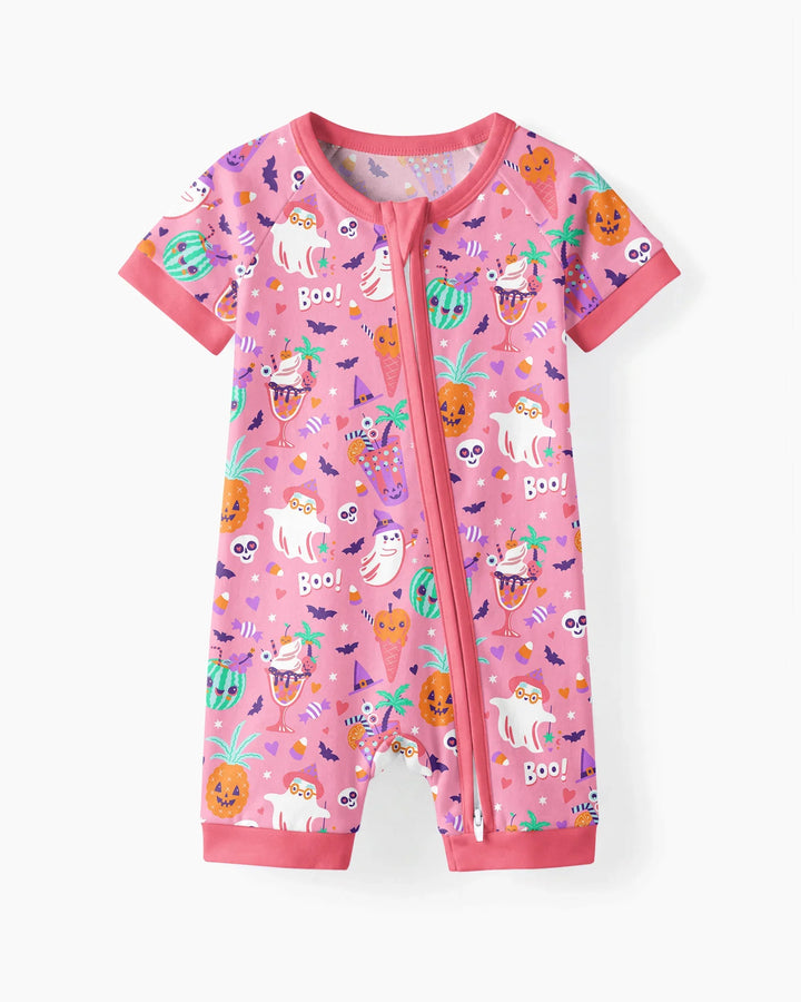 Summerween Doodles Bamboo Shorty Zippy
