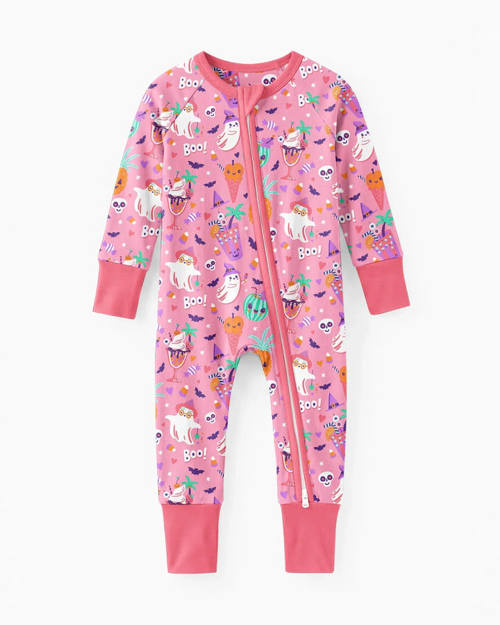 Summerween Doodles Bamboo Convertible Zippy