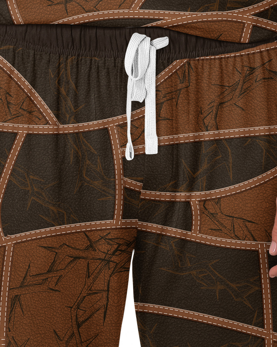 Personalized God Says I Am Letter In Bible Bamboo Men's Pajama Set