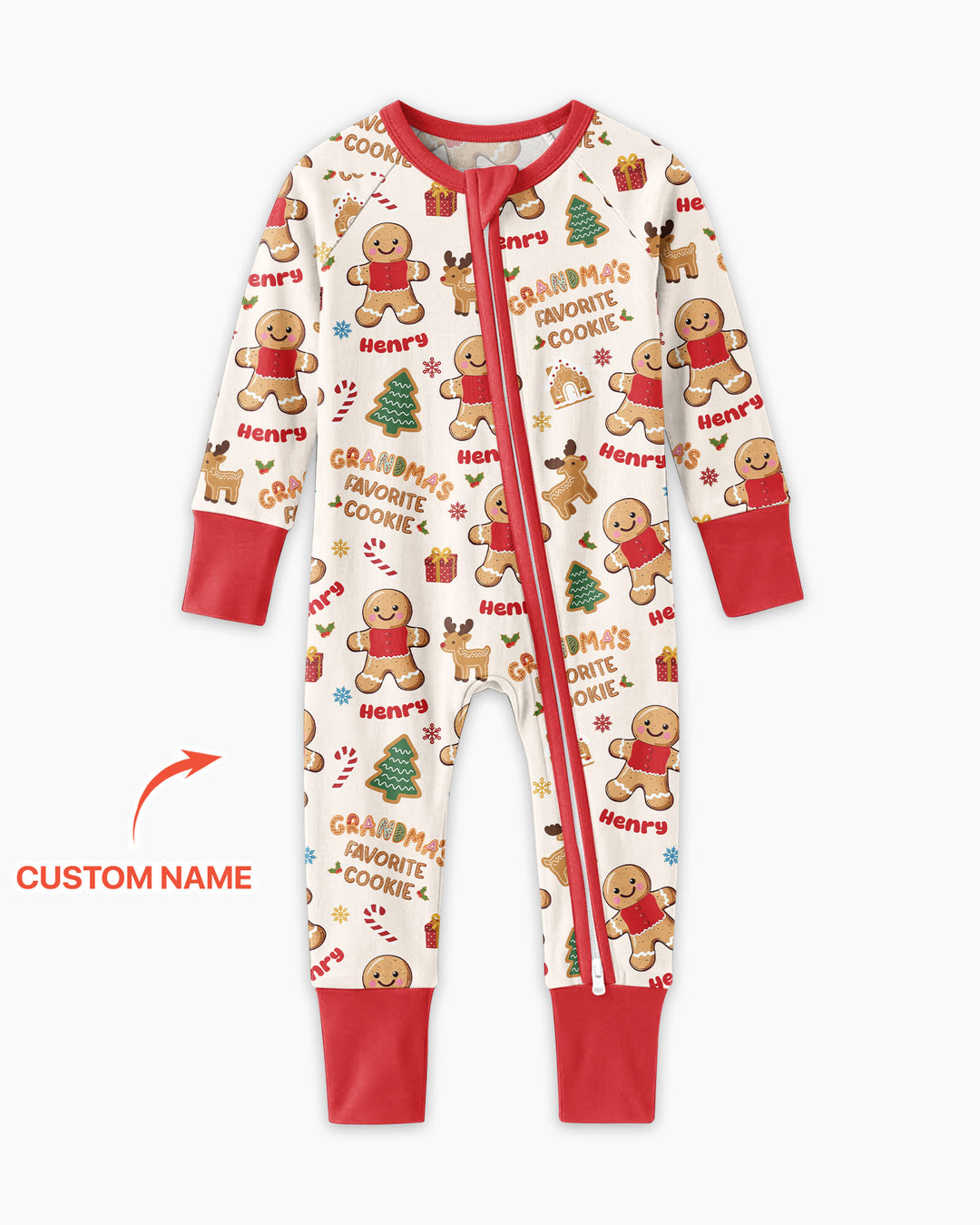 Personalized Grandma's Favorite Cookie Bamboo Convertible Zippy