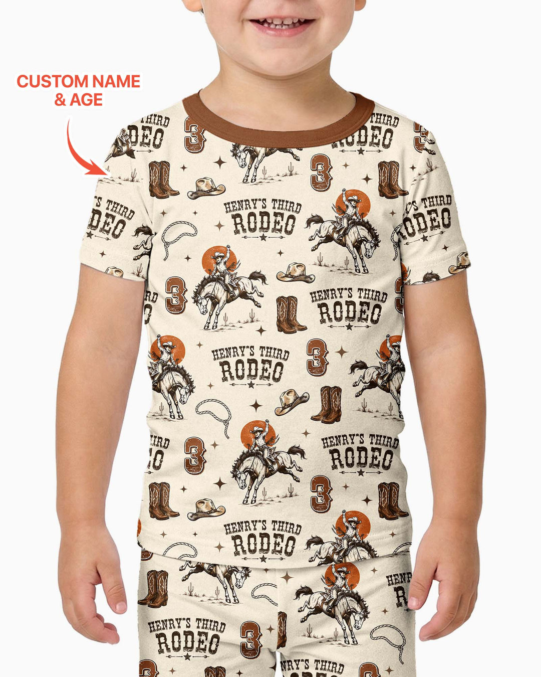 CUSTOM Template Bamboo Two Piece Short Sleeve Pyjamas Set