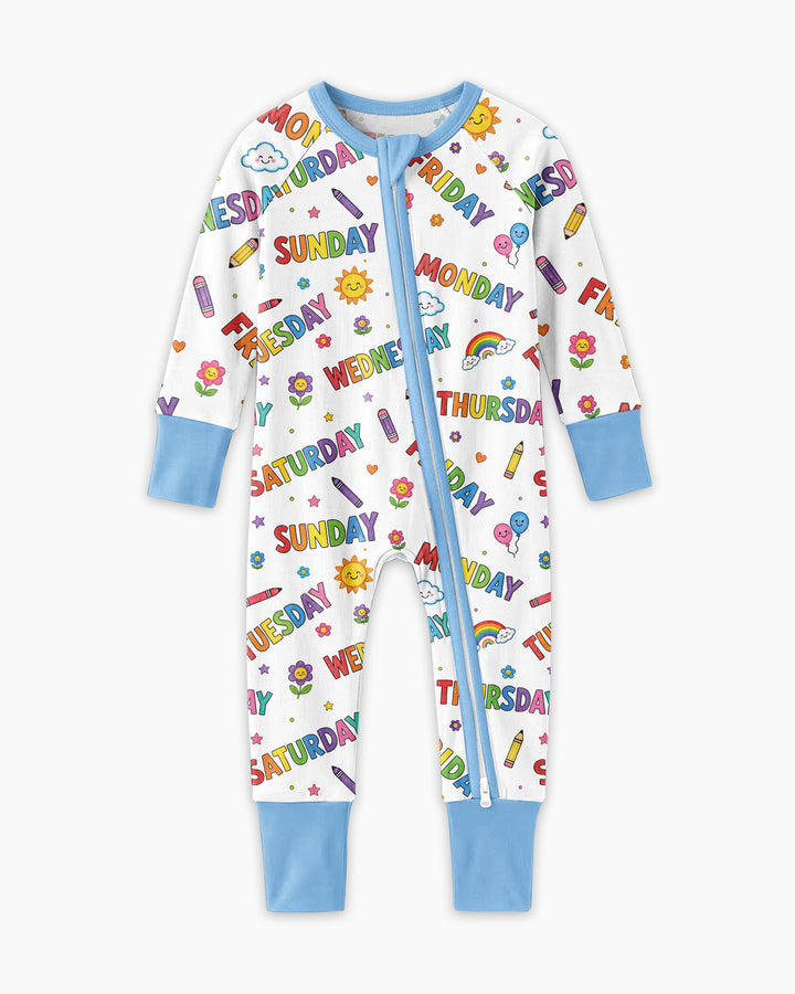 Days of the Week Bamboo Convertible Zippy