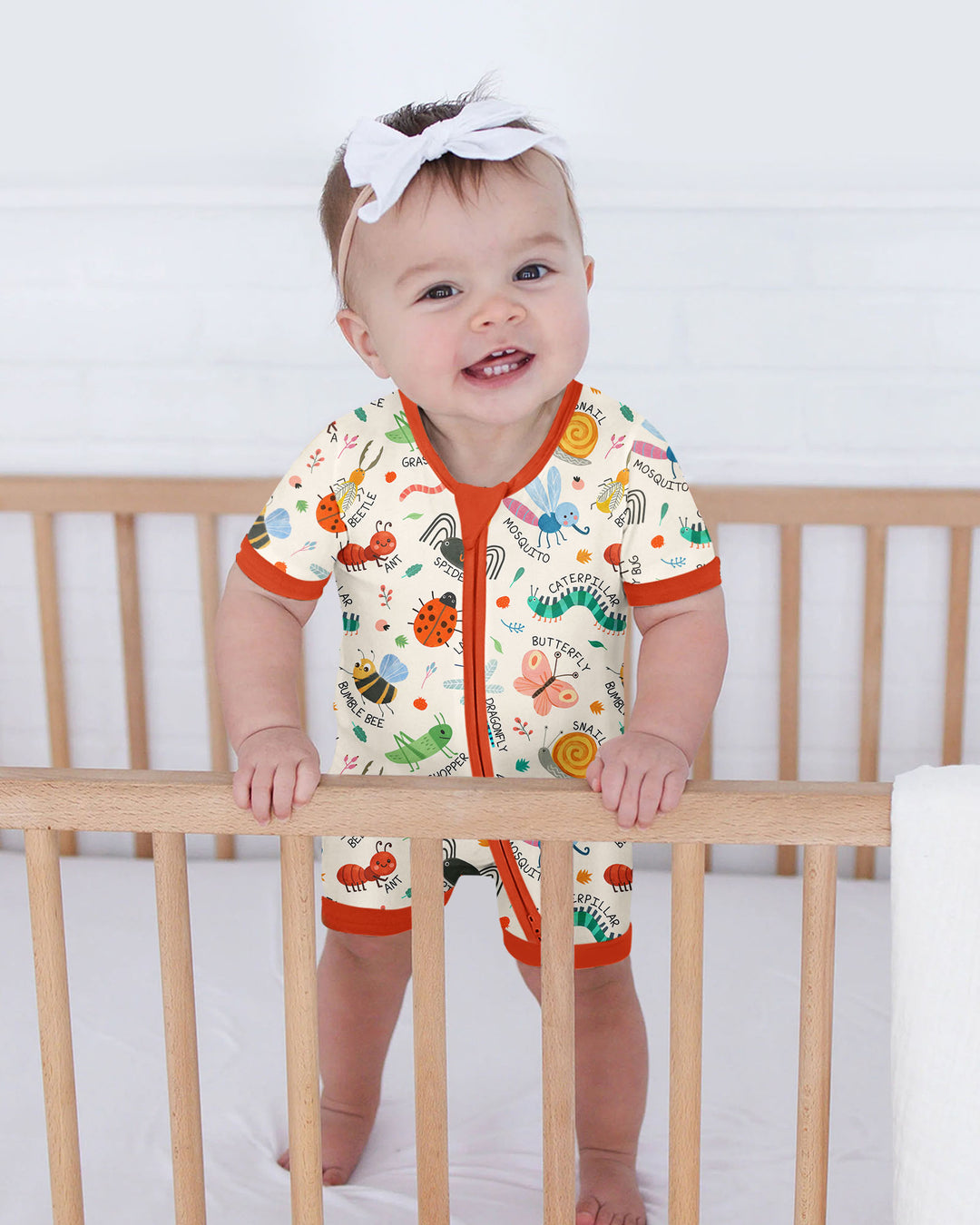Bug Field Guide Bamboo Shorty Zippy