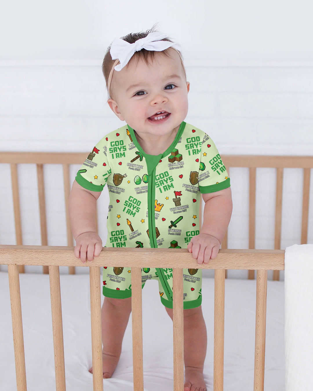Christian Gamer Bamboo Shorty Zippy