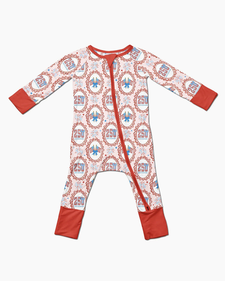 Patriotic Coquette Bamboo Convertible Zippy
