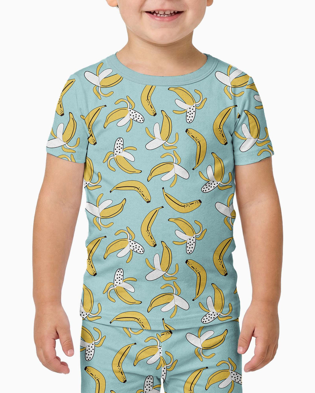 Bananas Bamboo Two Piece Short Sleeve Pyjamas Set