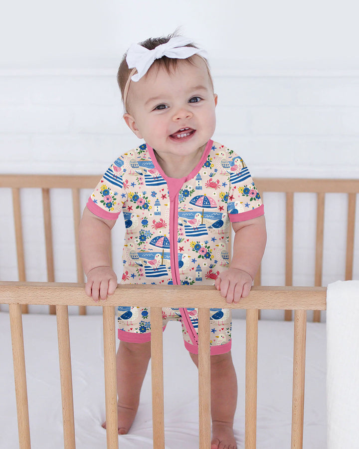 A Day At The Shore Bamboo Shorty Zippy
