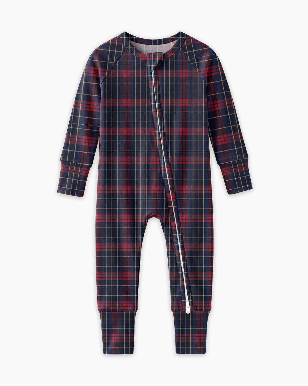 North Pole Plaid Bamboo Convertible Zippy