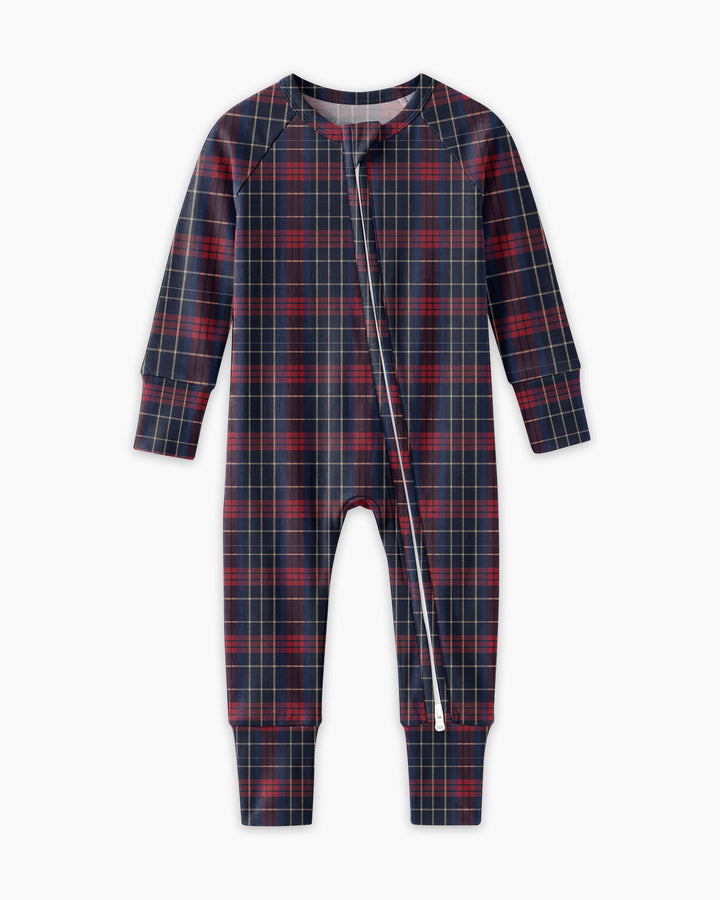 North Pole Plaid Bamboo Convertible Zippy