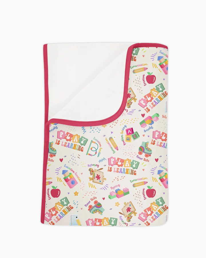 Play and Learn Bamboo Blanket
