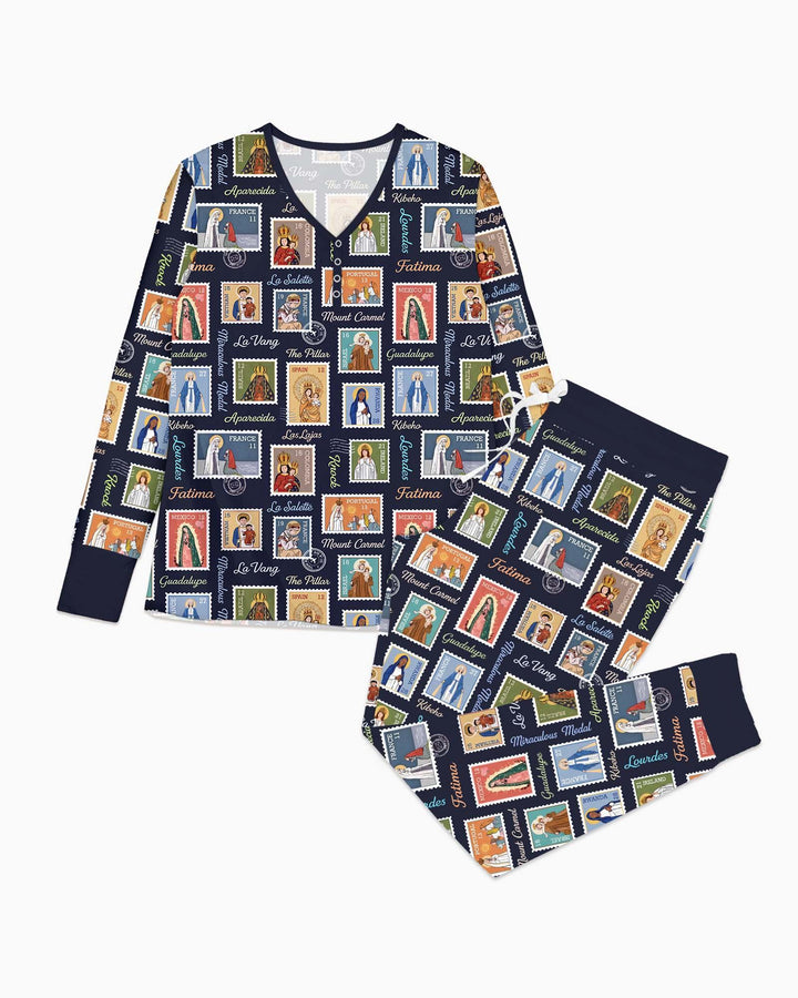 Our Lady, Around the World Bamboo Women Pajama Set