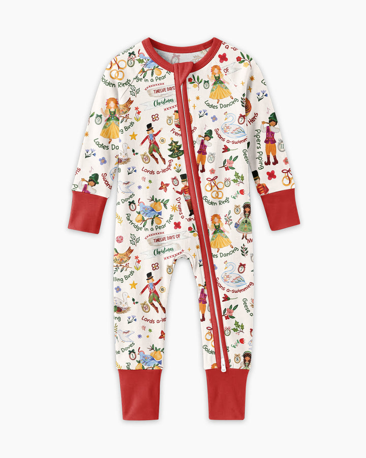 The 12 Days of Christmas Bamboo Convertible Zippy