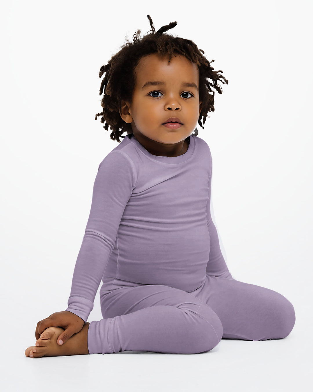 Taro Bamboo Two Piece Pajama Set