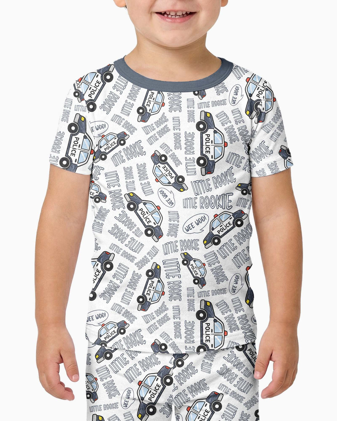 Little Rookie Bamboo Two Piece Short Sleeve Pajama Set