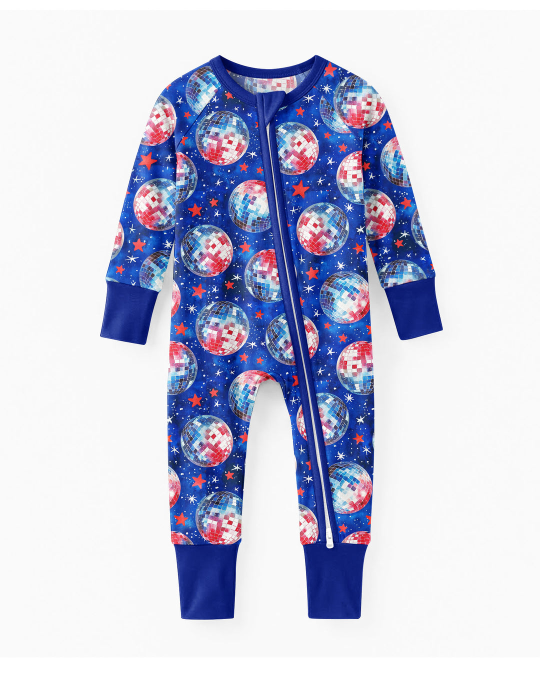 USA Disco Balls Bamboo Convertible Zippy