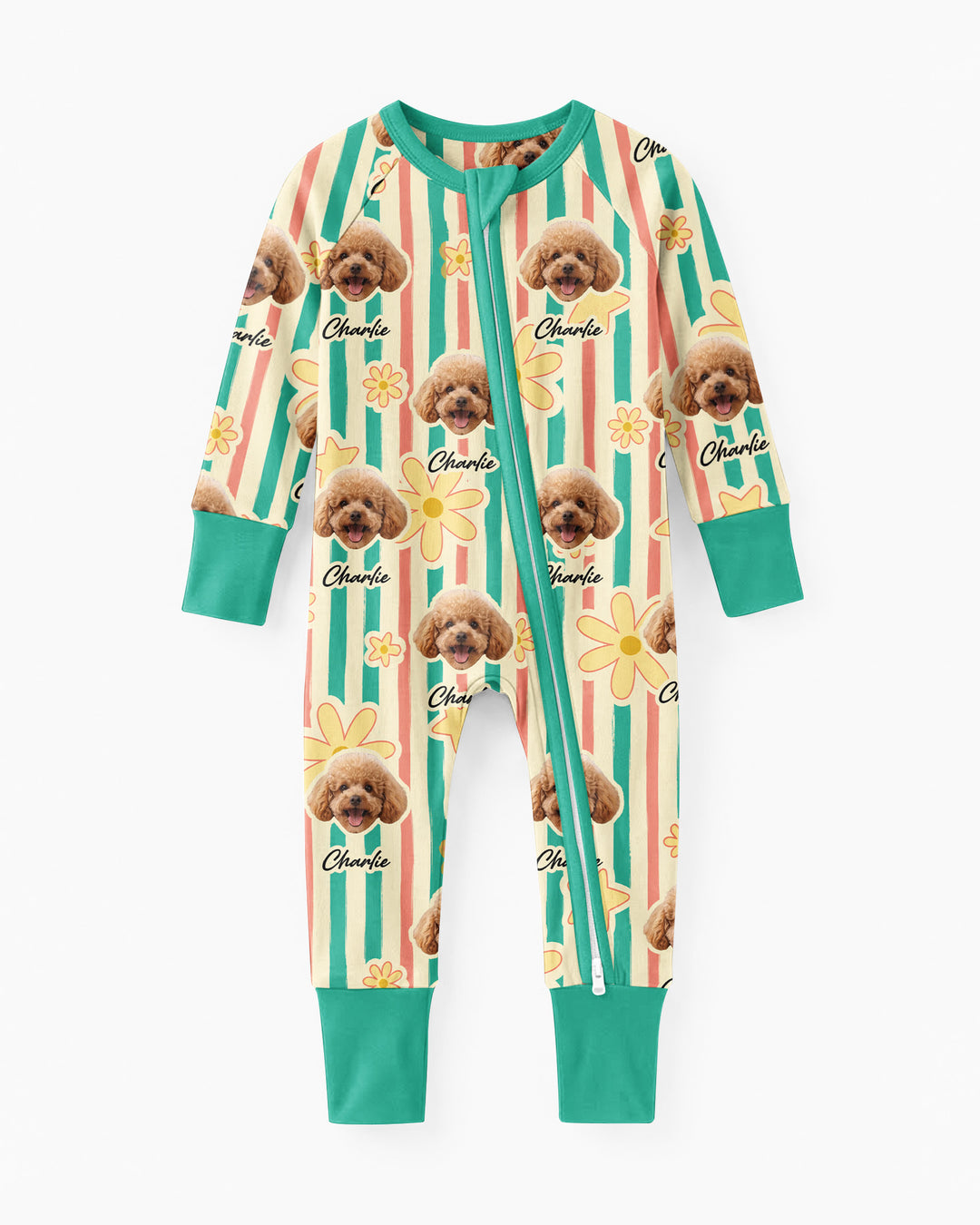Funny Pet Pattern Bamboo Convertible Zippy