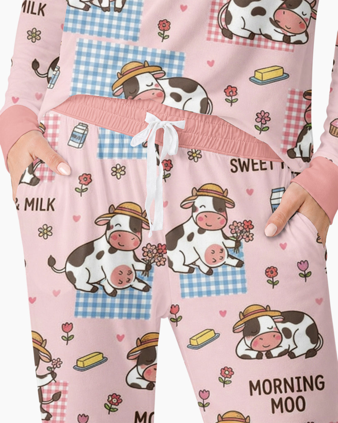 Drowned In Buttercream Bamboo Women Pajama Set