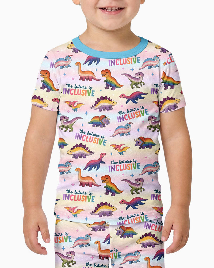 The Future is Inclusive Bamboo Two Piece Short Sleeve Pajama Set