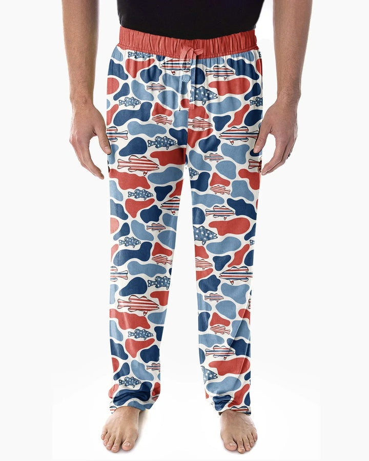 Reel America Daddy & Me Matching Bamboo Men's Pajama Set