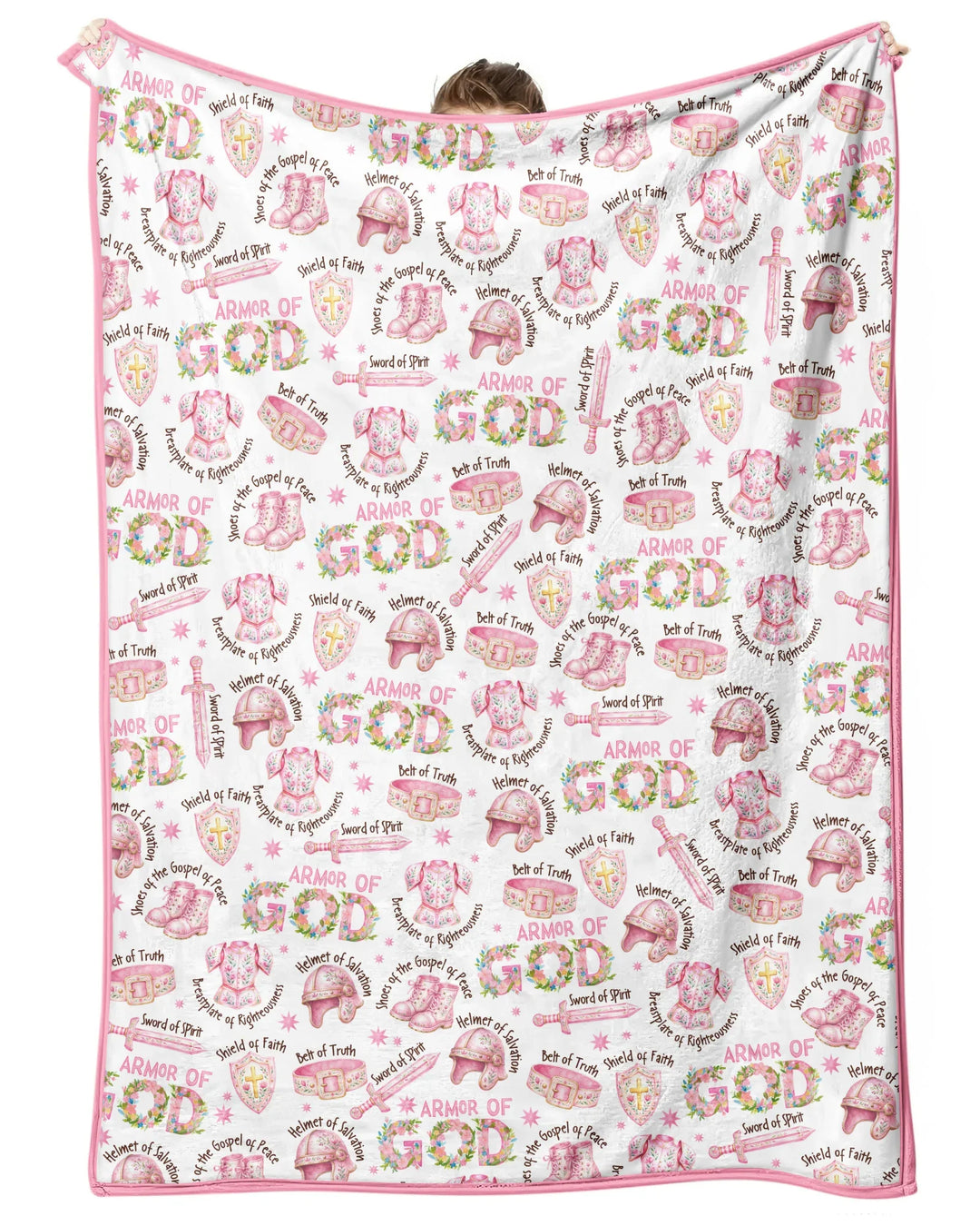 Put On The Full Armor Of God Bamboo Blanket