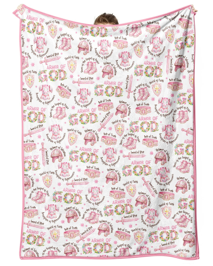 Put On The Full Armor Of God Bamboo Blanket