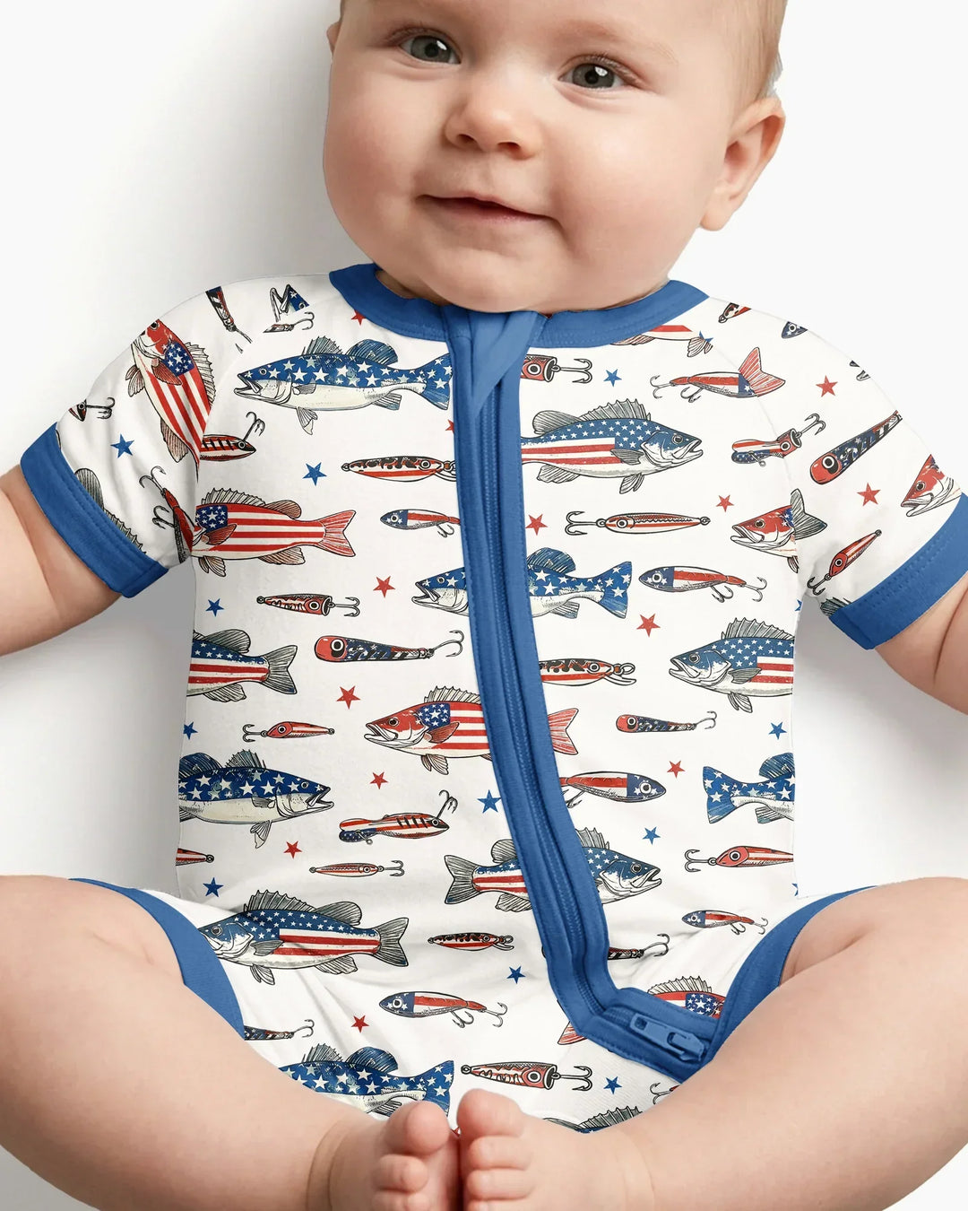 Hooked On Freedom Bamboo Shorty Zippy