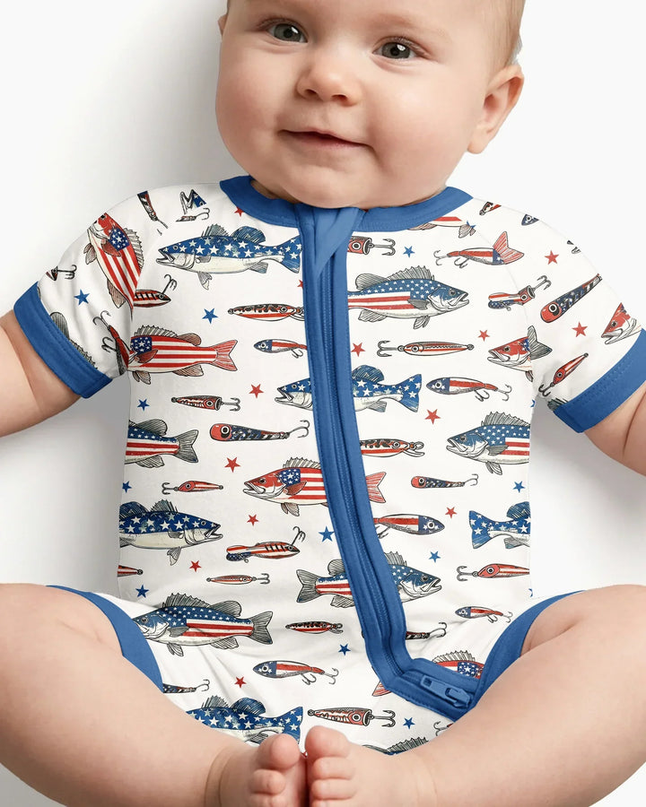 Hooked On Freedom Bamboo Shorty Zippy