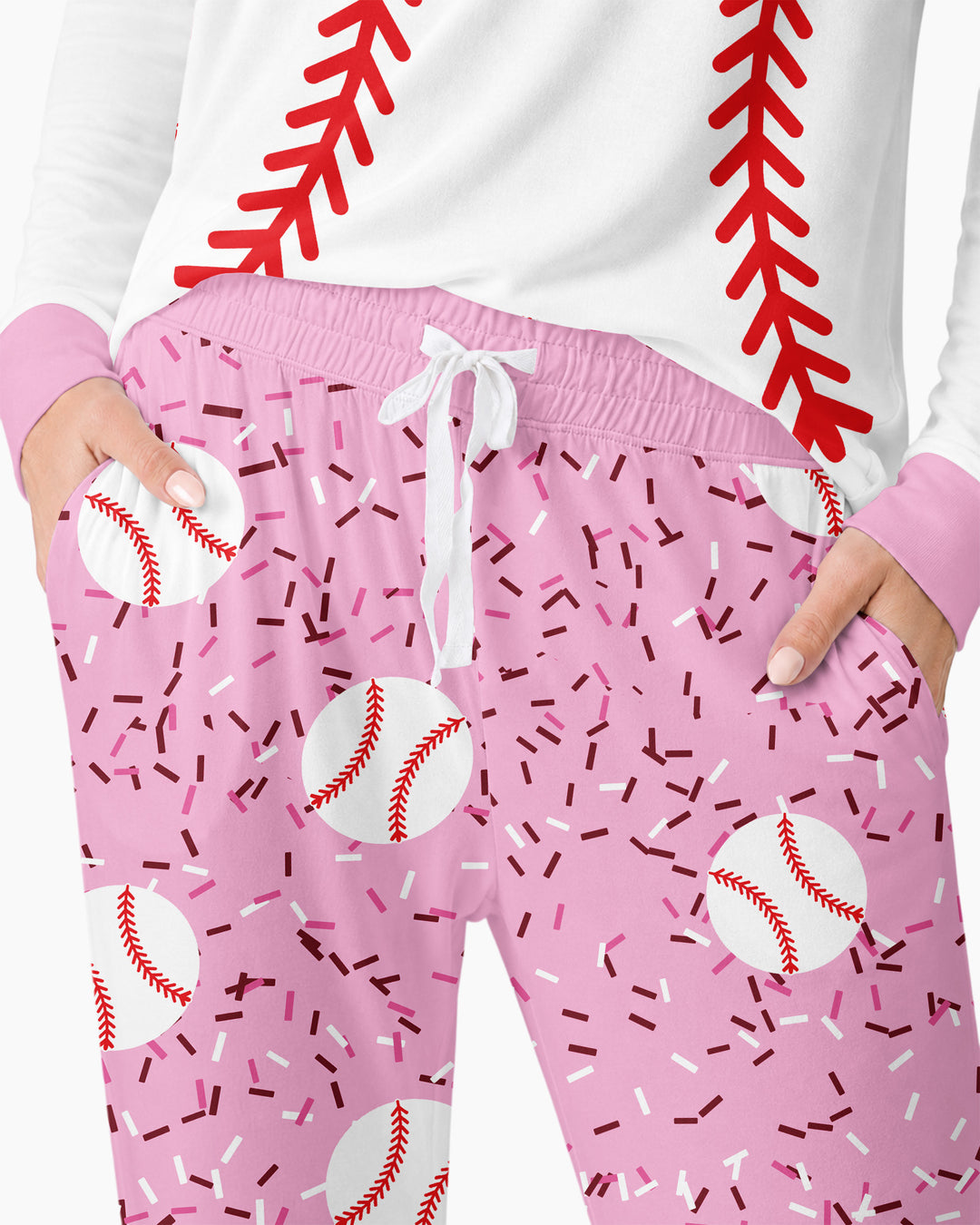 Icecream Drip Scale Bamboo Women Pajama Set