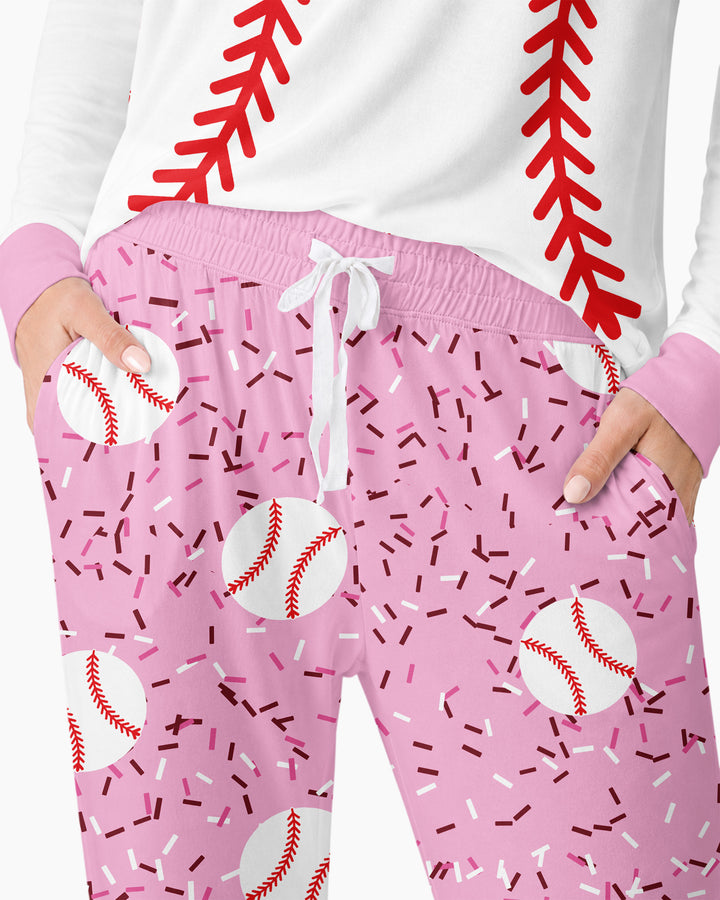 Icecream Drip Scale Bamboo Women Pajama Set